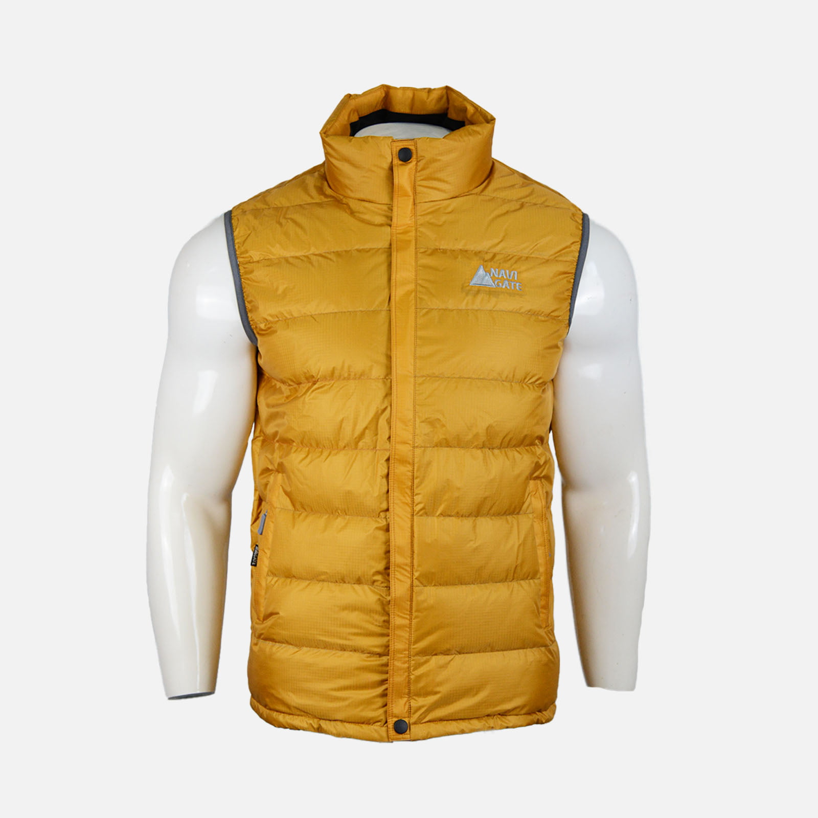 Navigate Half Down Jacket - Yellow